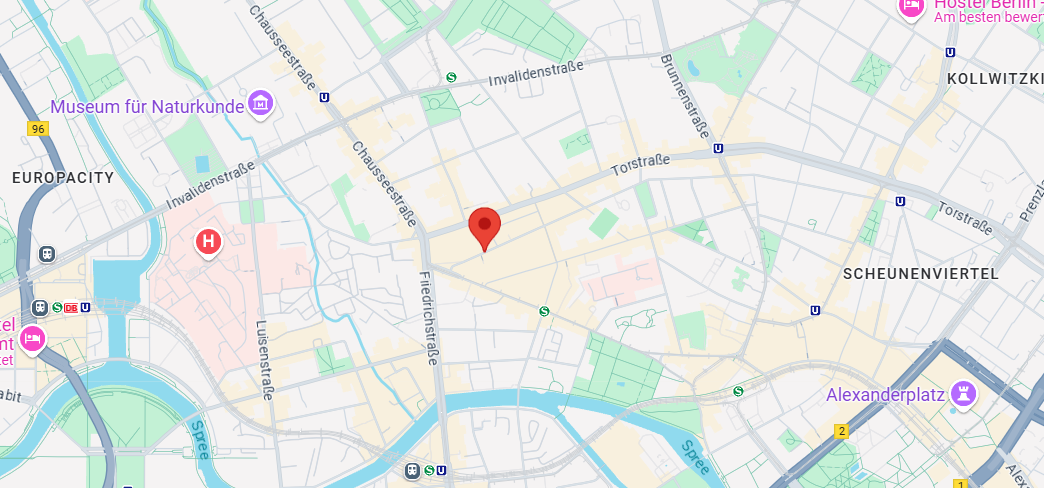 Kartenansicht Berlin